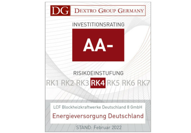 Luana 8 Energieversorgung Deutschland - DEXTRO Rating