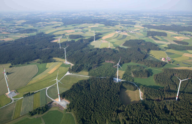 Lacuna Windpark Hohenzellig Bayern