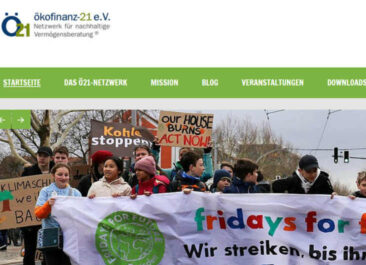 Ökofinanz 21 - Netzwerk ökologischer Finanzberater Deutschlands