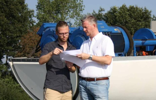 Ökorenta - Interview Jörg Busboom am Repowering Windpark