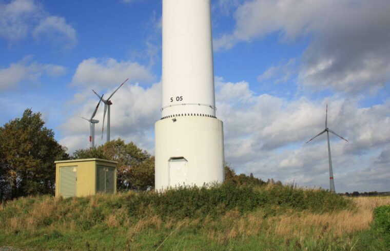 Repowering-Windpark Emlichheim mit neuen Enercon-Windkraftanlagen