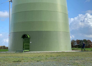 Windpark Emlichheim - Enercon-Windkraftanlagen bei Treffen von Grüne Sachwerte mit Ökorenta